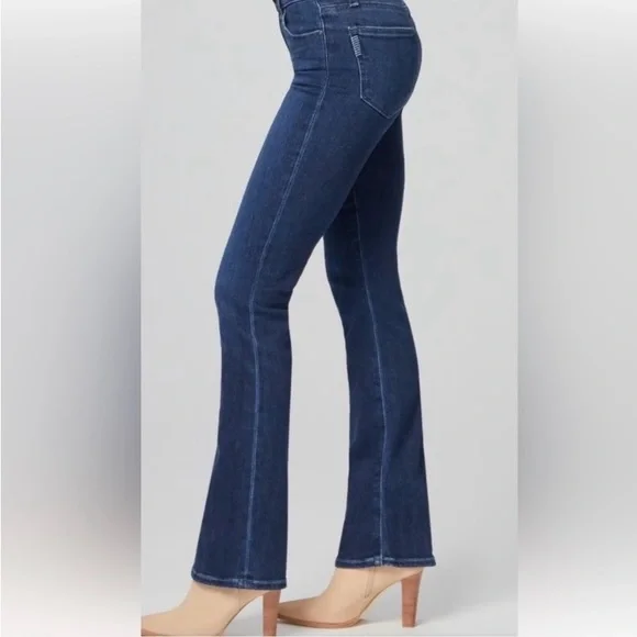 COPY - PAIGE SKYLINE BOOT MID RISE BOOT LEG JEANS SZ 26 - Picture 1 of 16